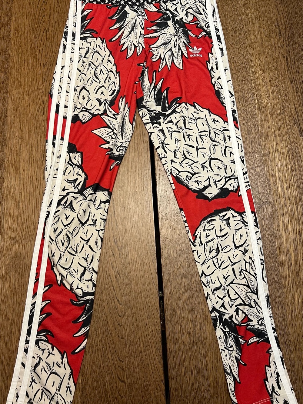 Adidas Originals Tight X Farm Pineapple Yoga Tights Small NEW DH3065